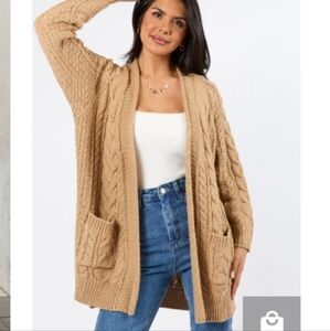 Pink Lily Wont Change My Heart Cardigan